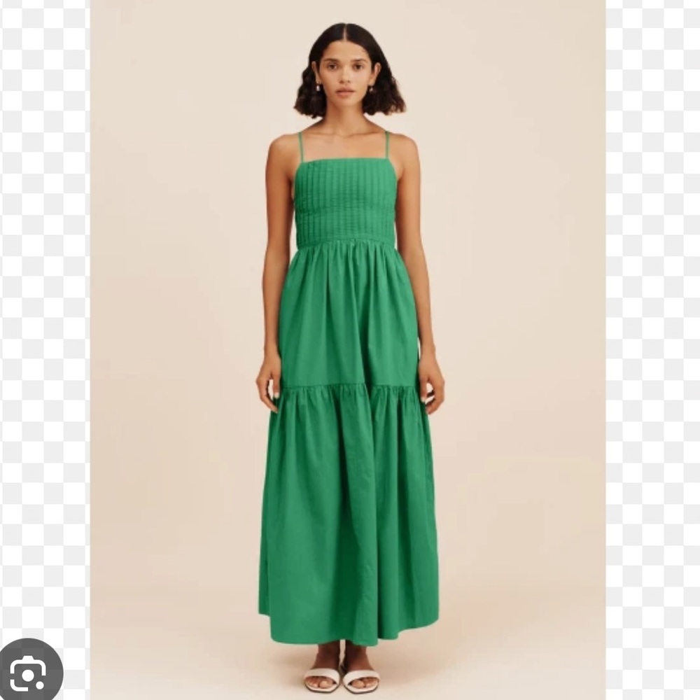 Posse Alexis Dress in Topaz Green